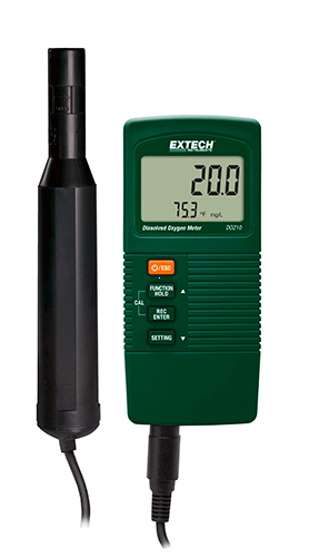 Extech DO210: Kompakt Çözünmüş Oksijen Ölçer