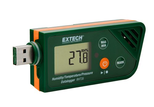 Extech RHT35: USB Nem / Sıcaklık / Barometrik Basınç Datalogger