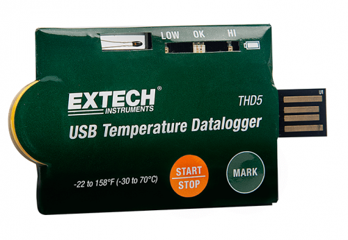 Extech THD5: USB Sıcaklık Datalogger ( 10’lu Paket)